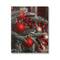 Stupell Industries Hanging Red Ornaments Christmas Tree Canvas Wall Art